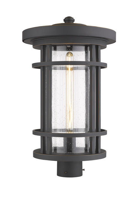 Z-Lite 570PHXL-ORB One Light Outdoor Post Mount Fixture, Oil Rubbed Bronze