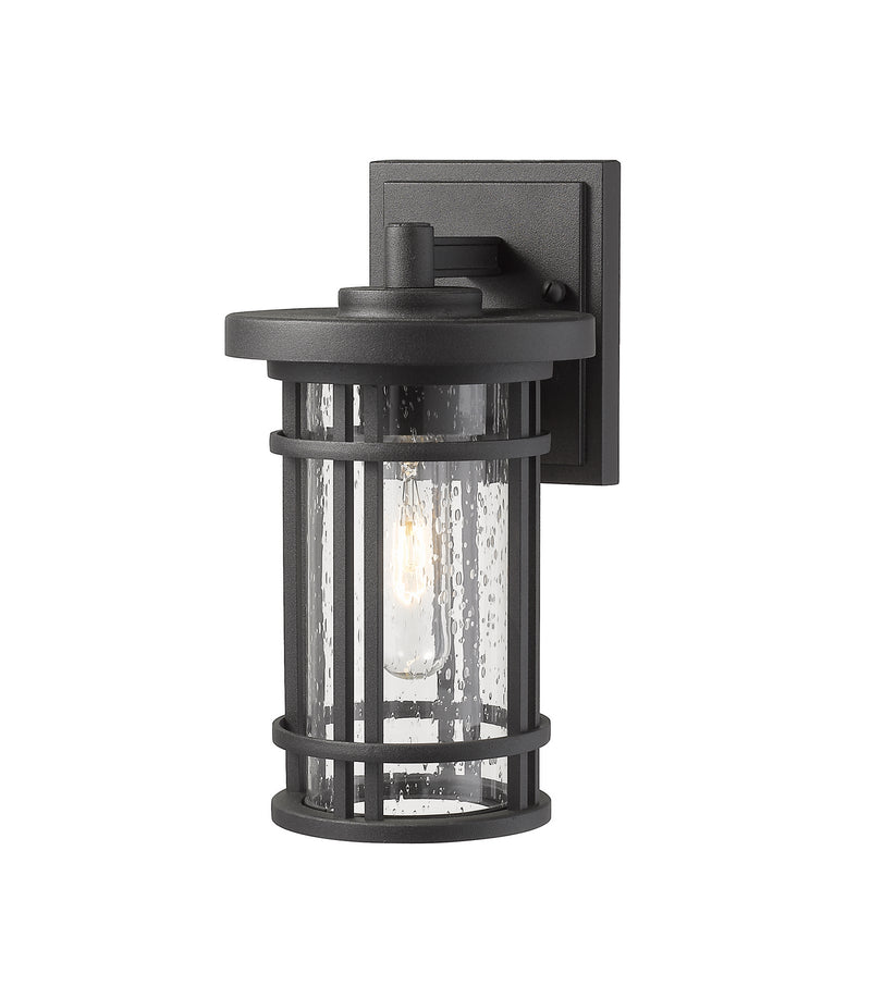 Z-Lite 570S-BK One Light Outdoor Wall Light, Black