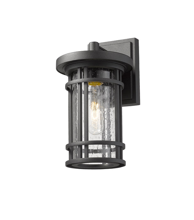 Z-Lite 570S-BK One Light Outdoor Wall Light, Black
