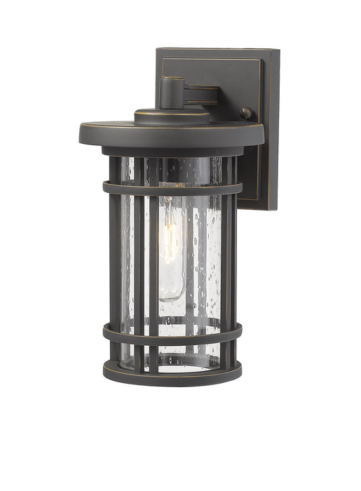 Z-Lite 570S-ORB One Light Outdoor Wall Light, Oil Rubbed Bronze