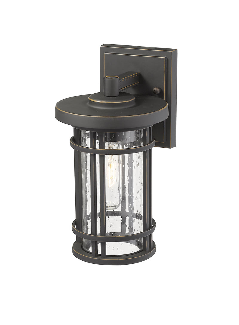 Z-Lite 570S-ORB One Light Outdoor Wall Light, Oil Rubbed Bronze