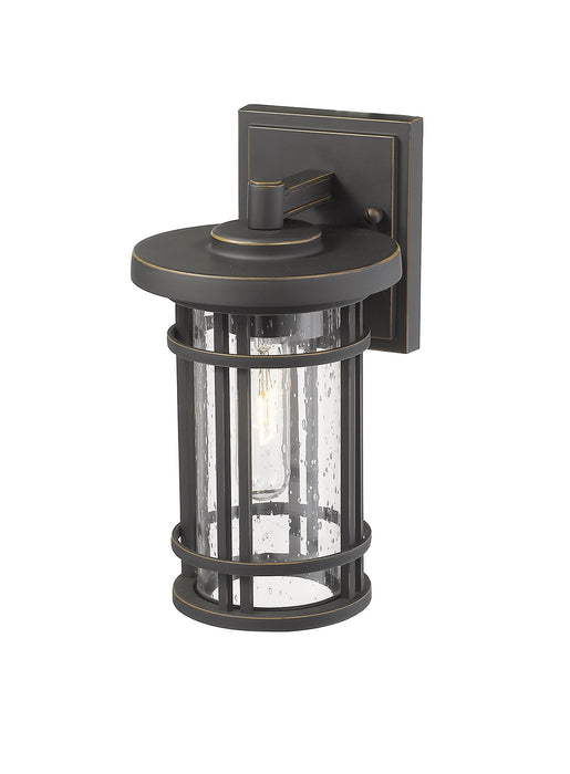 Z-Lite 570S-ORB One Light Outdoor Wall Light, Oil Rubbed Bronze