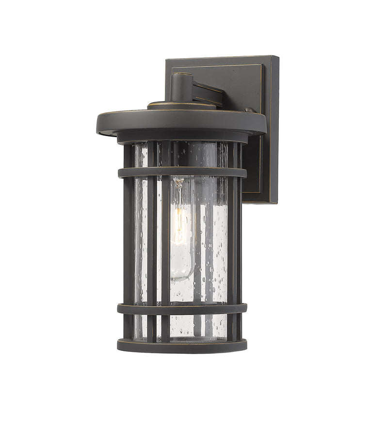 Z-Lite 570S-ORB One Light Outdoor Wall Light, Oil Rubbed Bronze