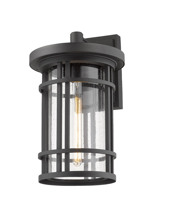 Z-Lite 570XL-BK One Light Outdoor Wall Light, Black