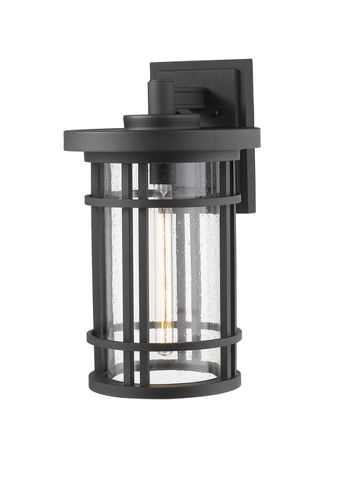 Z-Lite 570XL-BK One Light Outdoor Wall Light, Black