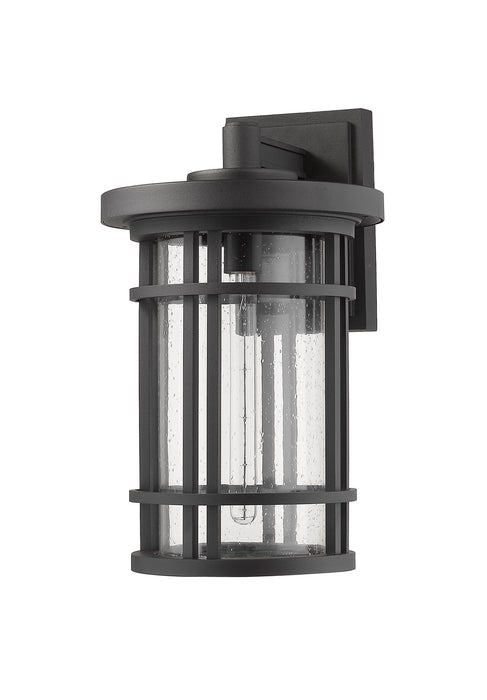 Z-Lite 570XL-BK One Light Outdoor Wall Light, Black
