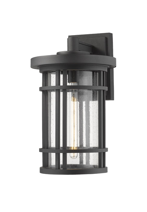 Z-Lite 570XL-BK One Light Outdoor Wall Light, Black