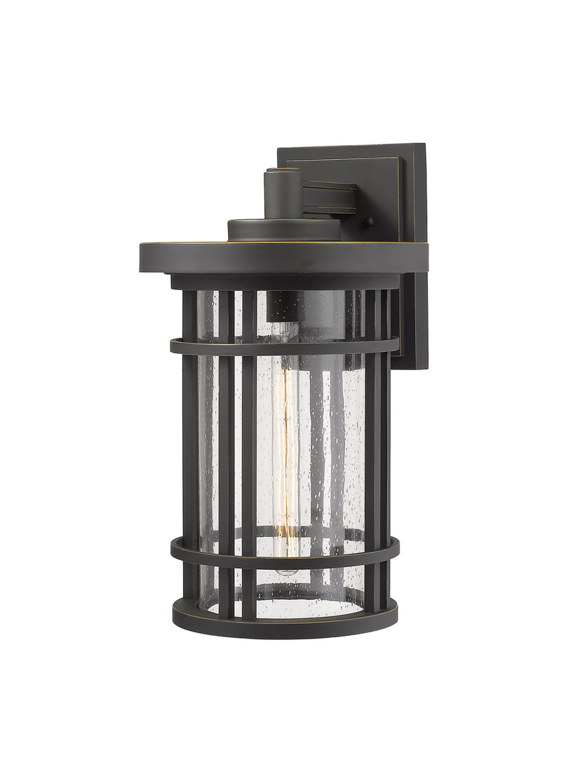 Z-Lite 570XL-ORB One Light Outdoor Wall Light, Oil Rubbed Bronze
