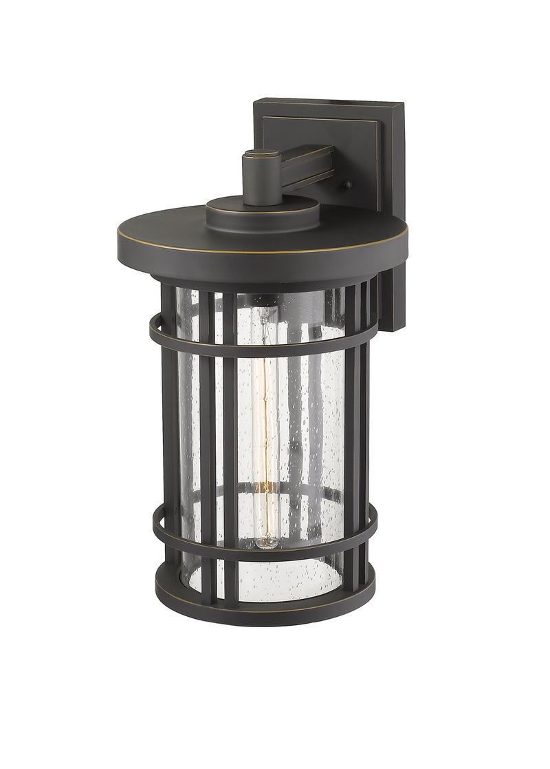 Z-Lite 570XL-ORB One Light Outdoor Wall Light, Oil Rubbed Bronze