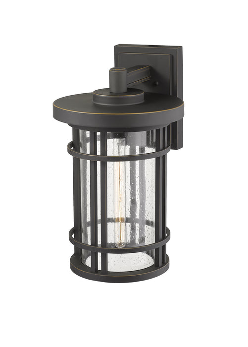 Z-Lite 570XL-ORB One Light Outdoor Wall Light, Oil Rubbed Bronze
