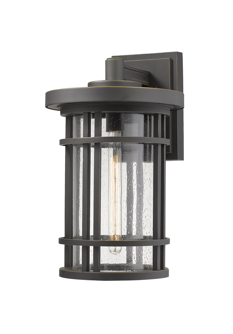 Z-Lite 570XL-ORB One Light Outdoor Wall Light, Oil Rubbed Bronze