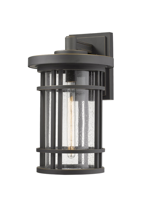 Z-Lite 570XL-ORB One Light Outdoor Wall Light, Oil Rubbed Bronze