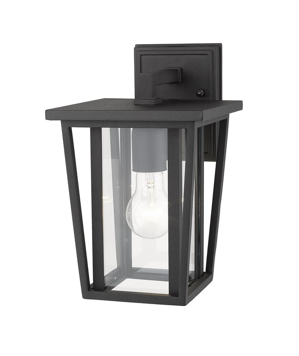 Z-Lite 571S-BK One Light Outdoor Wall Light, Black