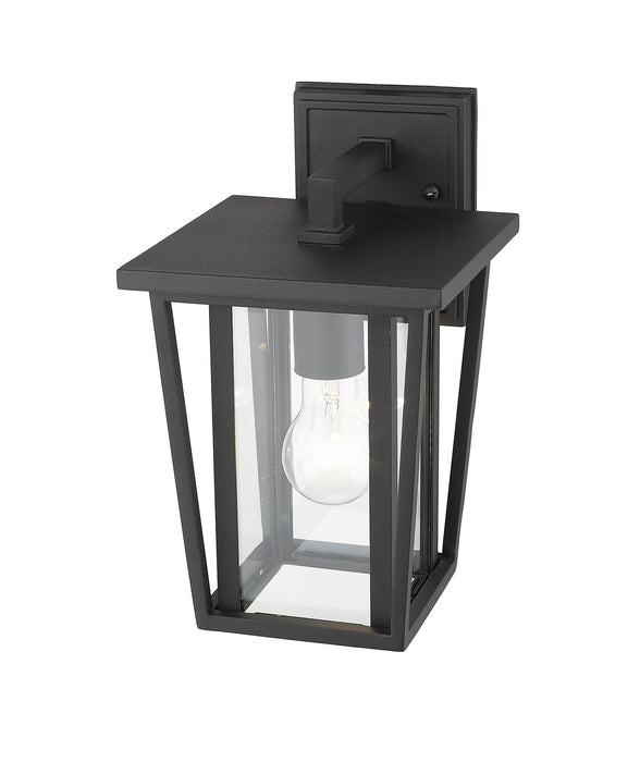 Z-Lite 571S-BK One Light Outdoor Wall Light, Black
