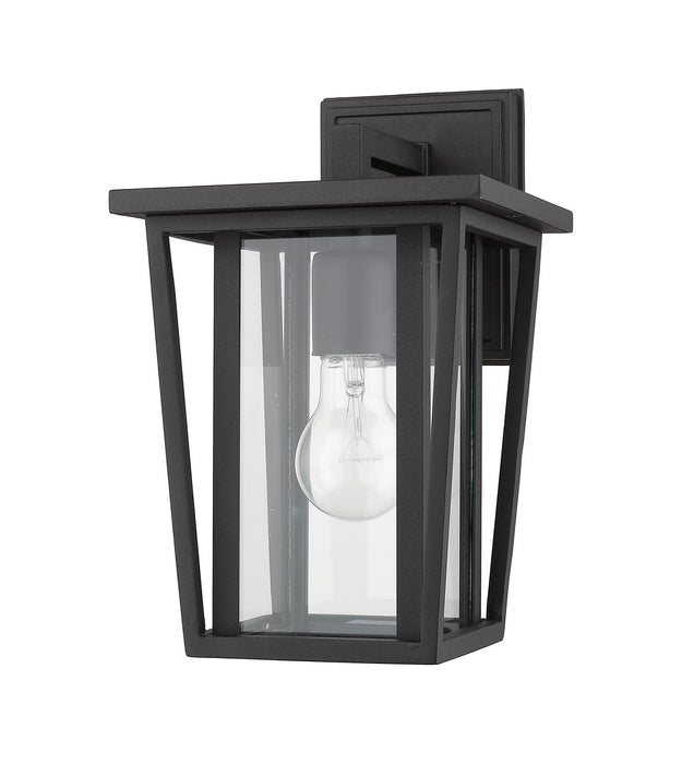 Z-Lite 571S-BK One Light Outdoor Wall Light, Black