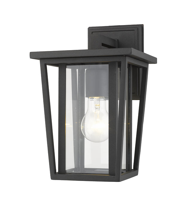 Z-Lite 571S-BK One Light Outdoor Wall Light, Black