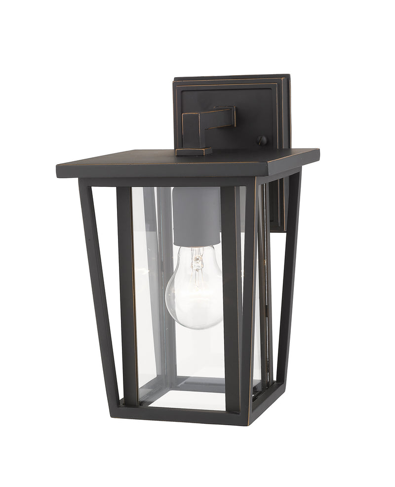 Z-Lite 571S-ORB One Light Outdoor Wall Light, Oil Rubbed Bronze
