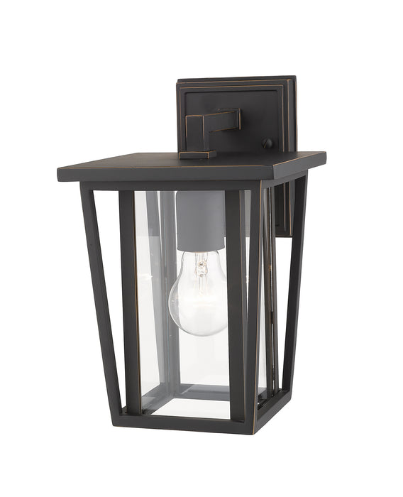 Z-Lite 571S-ORB One Light Outdoor Wall Light, Oil Rubbed Bronze