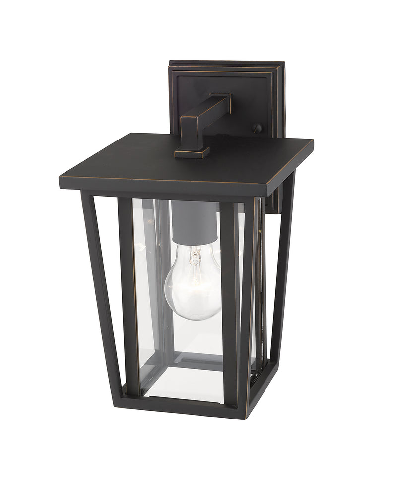 Z-Lite 571S-ORB One Light Outdoor Wall Light, Oil Rubbed Bronze