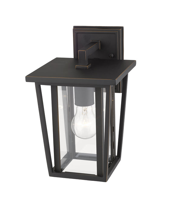 Z-Lite 571S-ORB One Light Outdoor Wall Light, Oil Rubbed Bronze