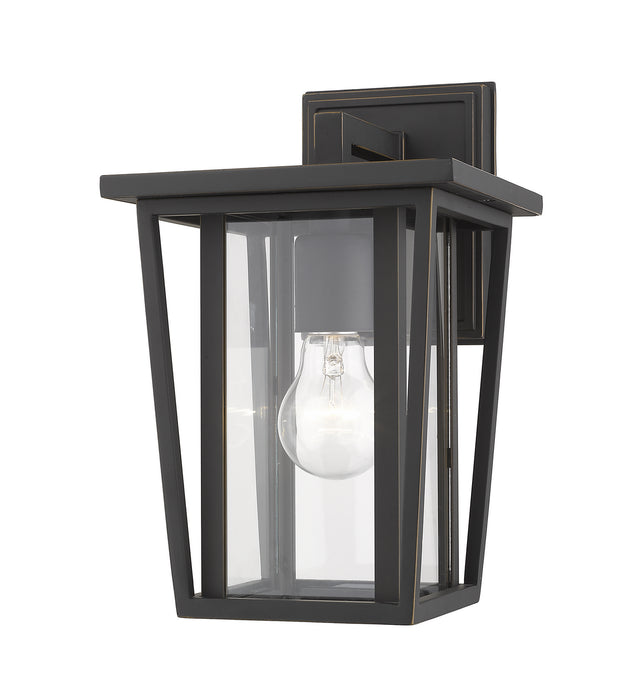 Z-Lite 571S-ORB One Light Outdoor Wall Light, Oil Rubbed Bronze