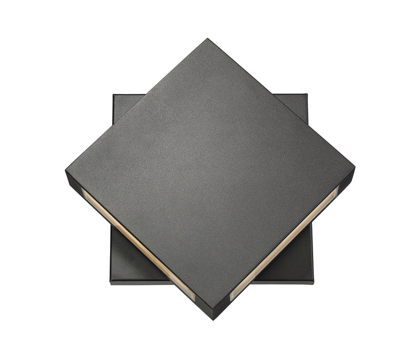 Z-Lite 572B-BK-LED LED Outdoor Wall Mount, Black