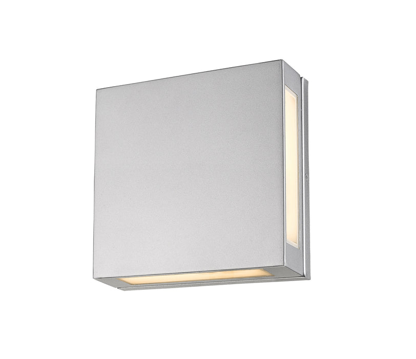 Z-Lite 572B-SL-LED LED Outdoor Wall Mount, Silver