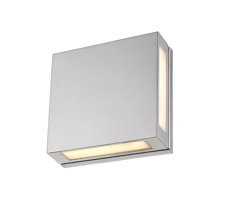 Z-Lite 572B-SL-LED LED Outdoor Wall Mount, Silver
