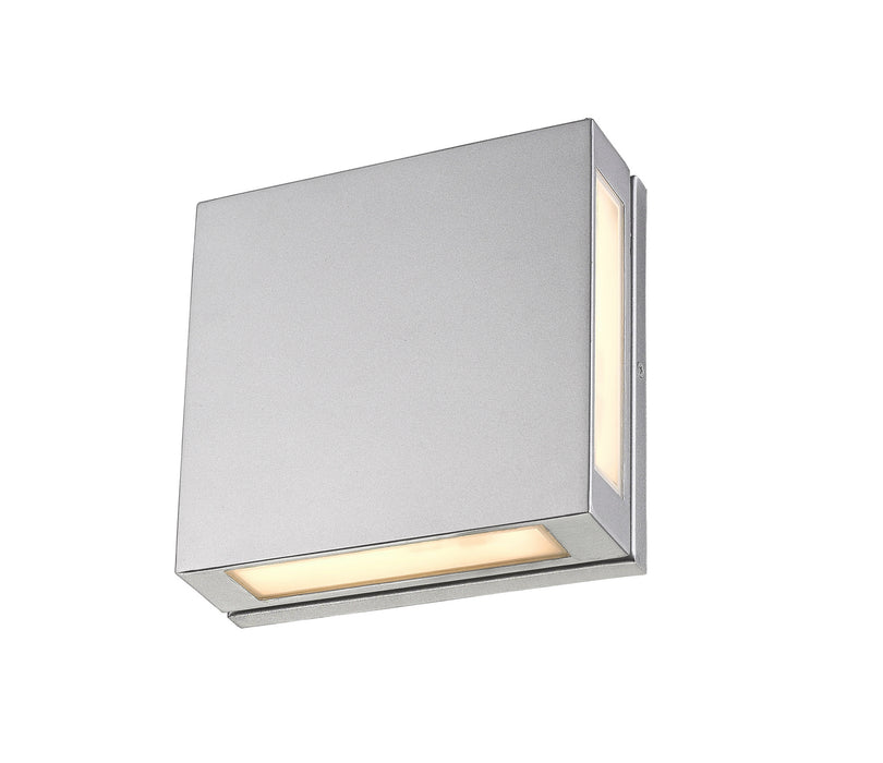 Z-Lite 572B-SL-LED LED Outdoor Wall Mount, Silver