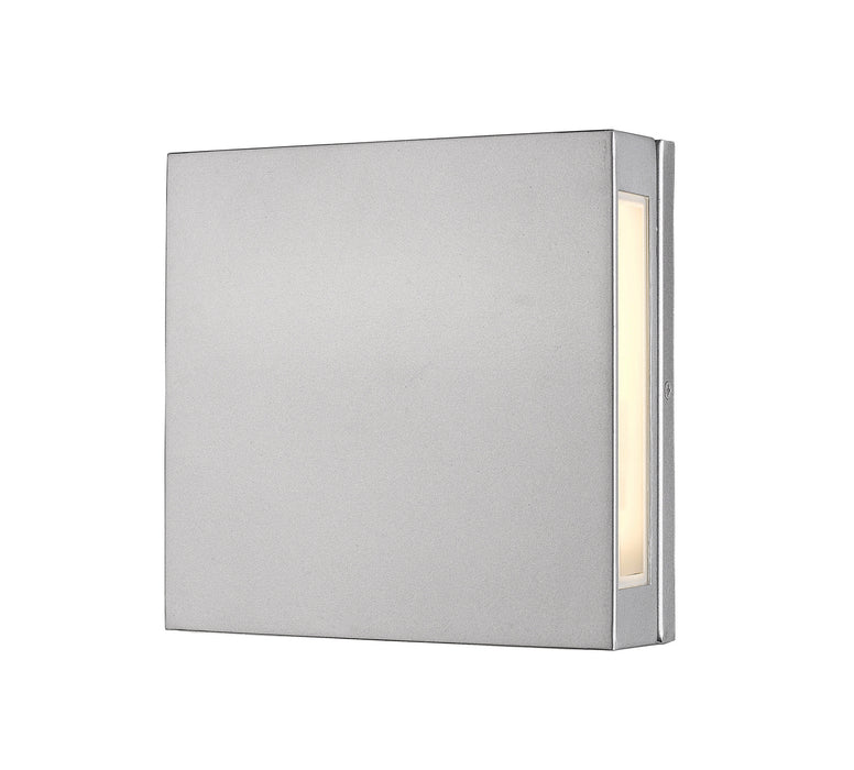 Z-Lite 572B-SL-LED LED Outdoor Wall Mount, Silver