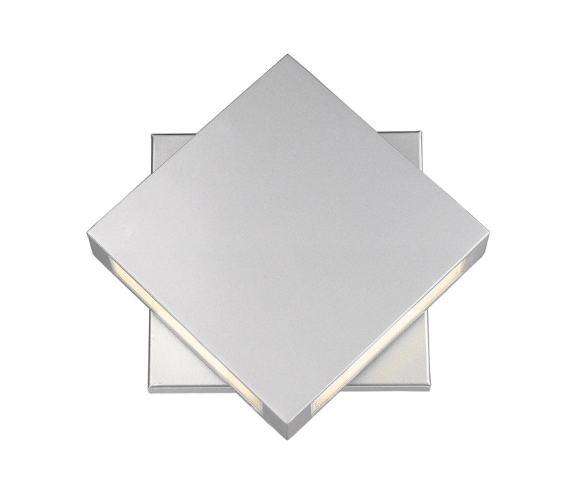 Z-Lite 572B-SL-LED LED Outdoor Wall Mount, Silver