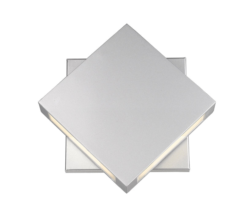 Z-Lite 572B-SL-LED LED Outdoor Wall Mount, Silver
