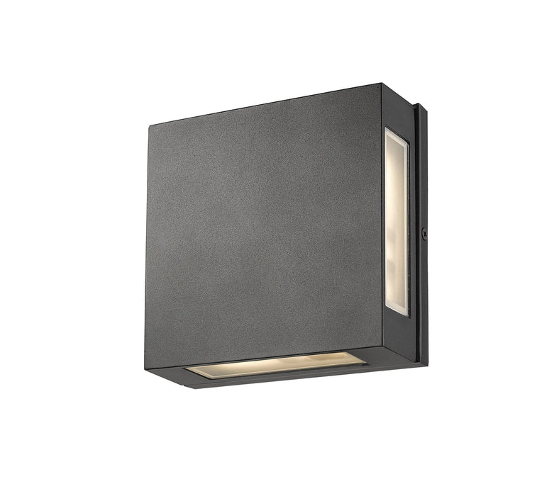 Z-Lite 572S-BK-LED LED Outdoor Wall Mount, Black