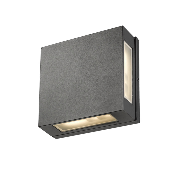 Z-Lite 572S-BK-LED LED Outdoor Wall Mount, Black