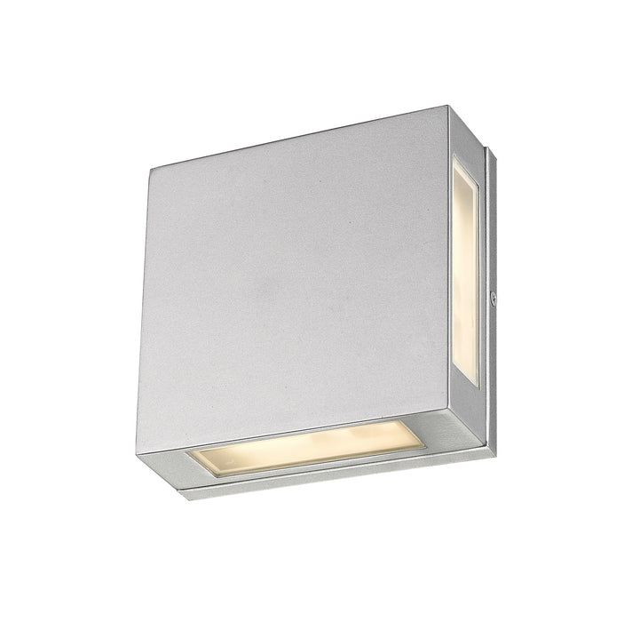 Z-Lite 572S-SL-LED LED Outdoor Wall Mount, Silver