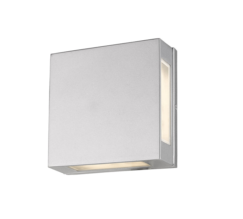 Z-Lite 572S-SL-LED LED Outdoor Wall Mount, Silver