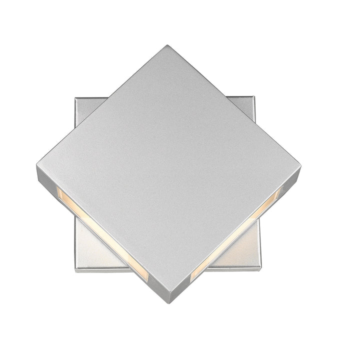 Z-Lite 572S-SL-LED LED Outdoor Wall Mount, Silver