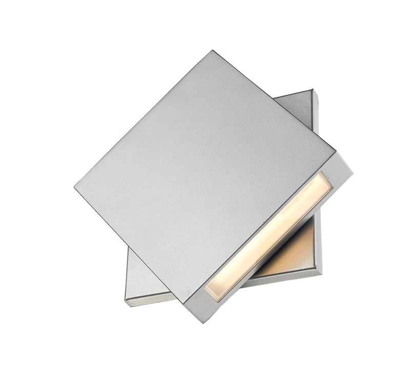 Z-Lite 573B-SL-LED LED Outdoor Wall Mount, Silver