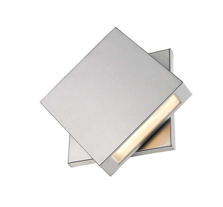 Z-Lite 573B-SL-LED LED Outdoor Wall Mount, Silver