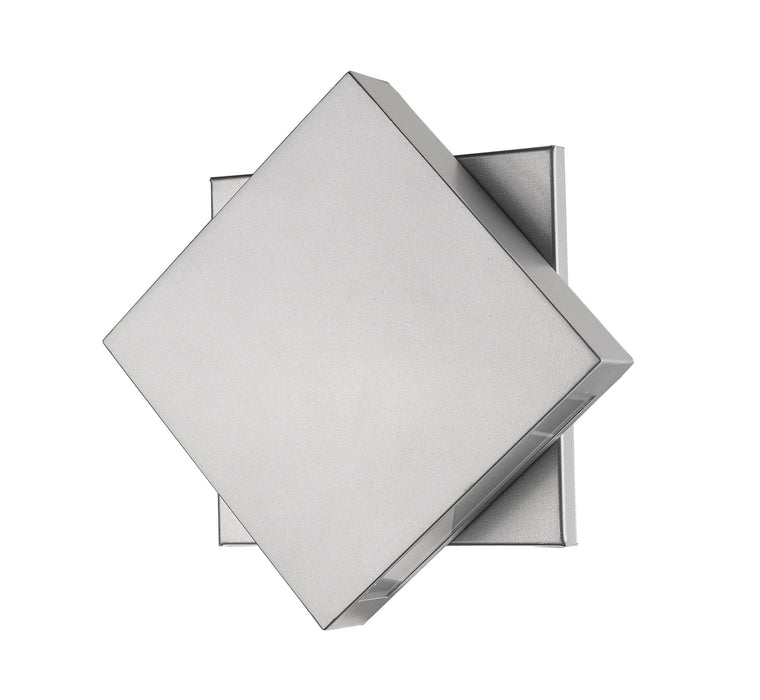 Z-Lite 573B-SL-LED LED Outdoor Wall Mount, Silver
