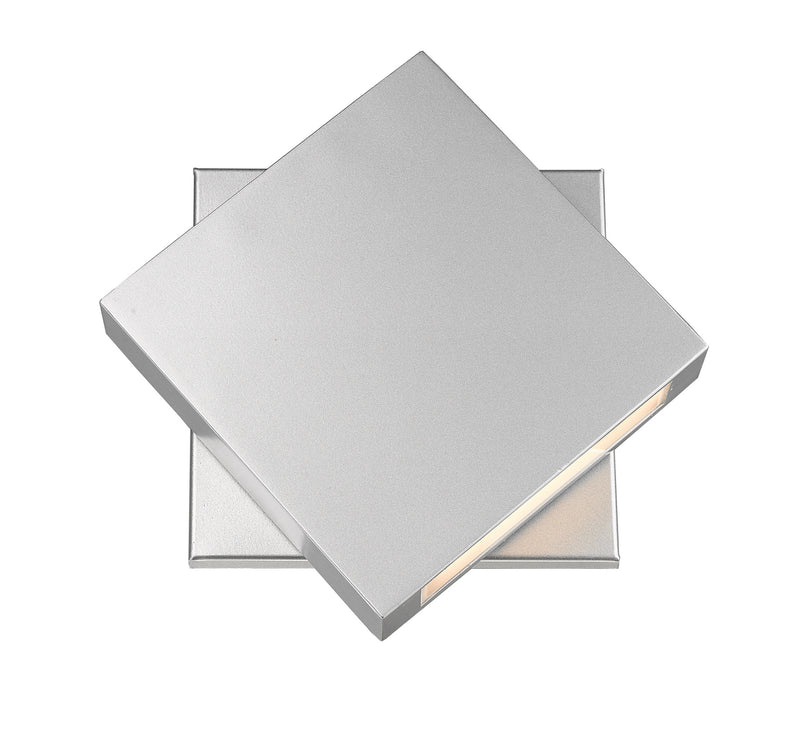 Z-Lite 573B-SL-LED LED Outdoor Wall Mount, Silver
