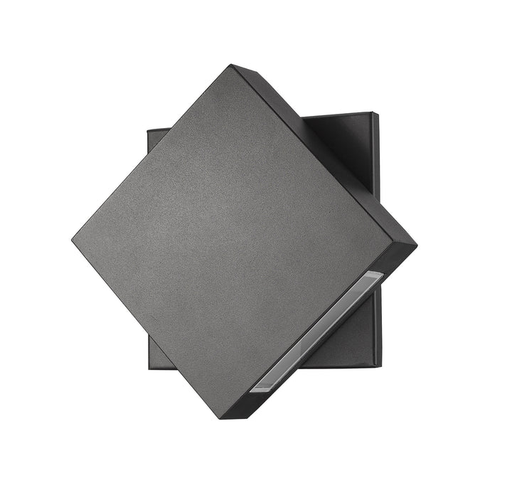 Z-Lite 573S-BK-LED LED Outdoor Wall Mount, Black