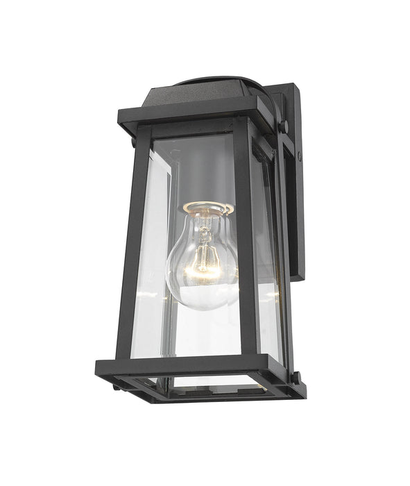 Z-Lite 574S-BK One Light Outdoor Wall Mount, Black