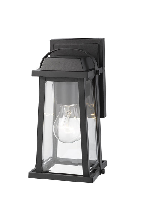 Z-Lite 574S-BK One Light Outdoor Wall Mount, Black
