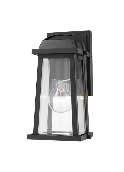 Z-Lite 574S-BK One Light Outdoor Wall Mount, Black