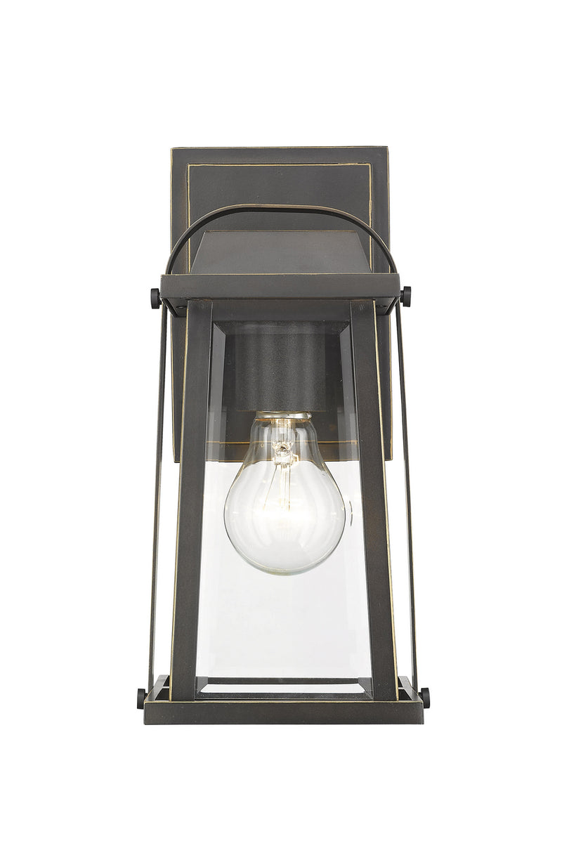 Z-Lite 574S-ORB One Light Outdoor Wall Light, Oil Rubbed Bronze