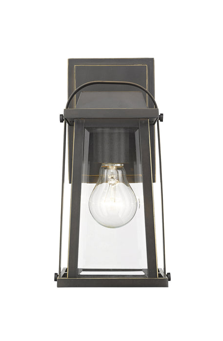 Z-Lite 574S-ORB One Light Outdoor Wall Light, Oil Rubbed Bronze