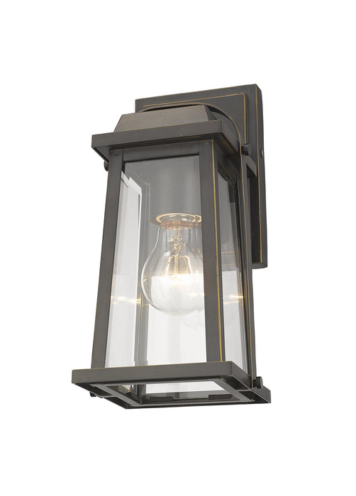 Z-Lite 574S-ORB One Light Outdoor Wall Light, Oil Rubbed Bronze