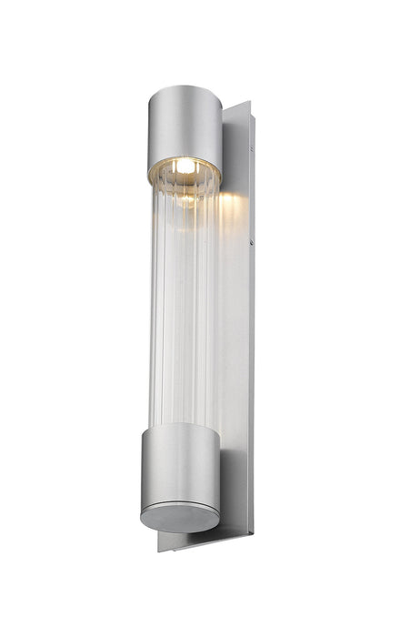 Z-Lite 575B-SL-LED LED Outdoor Wall Mount, Silver