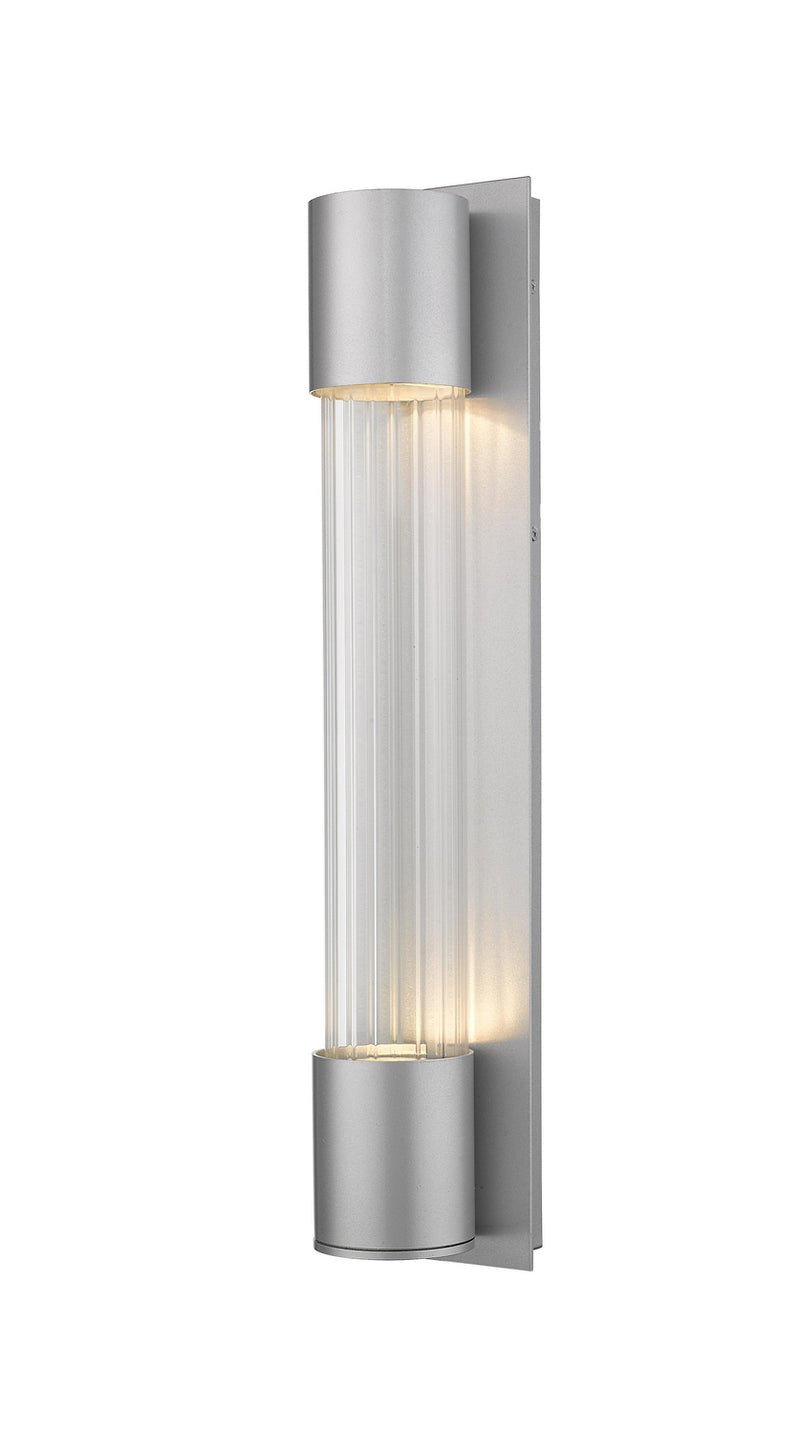 Z-Lite 575B-SL-LED LED Outdoor Wall Mount, Silver